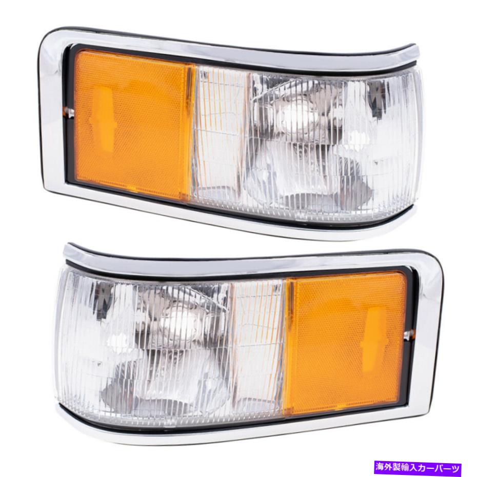 サイドマーカー サイドマーカーライトフィット90-94リンカーンタウンカーシグナルセットFOVY15A201B FOVY15A201A Side Marker Lights fit 90-94 Lincoln Town Car Signal Set FOVY15A201B FOVY15A201A【並行輸入品】
