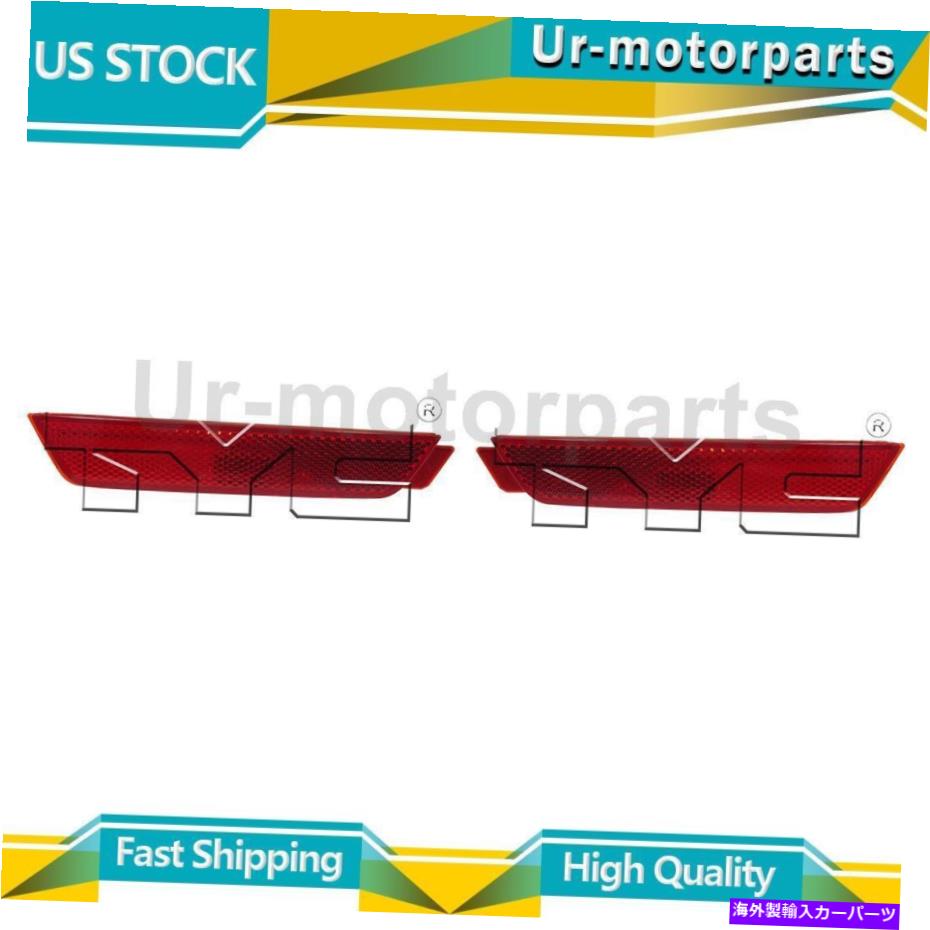 サイドマーカー シボレーカマロタイクサイドマーカーライトアセンブリリア左後部右x2 Fits Chevrolet Camaro TYC Side Marker Light Assembly Rear Left Rear Right x2【並行輸入品】