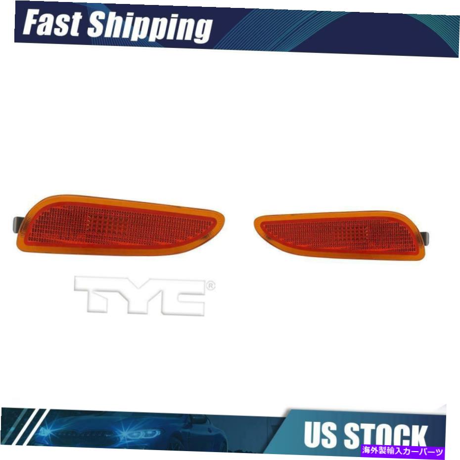 サイドマーカー 2007年から2009年までのTYCサイドマーカーライトアセンブリ2xフィットメルセデスベンツCLK280 TYC Side Marker Light Assembly 2x fits from 2007 to 2009 Mercedes-Benz CLK280【並行輸入品】