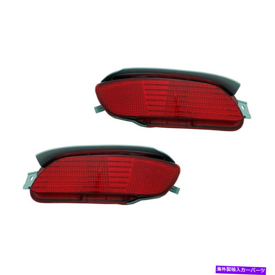 サイドマーカー 2つのリアサイドマーカーライトのセットレクサスRX400H 2007 2008 81910-0E010 SET OF 2 REAR SIDE MARKER LIGHTS FITS LEXUS RX400H 2006 2007 2008 81910-0E010【並行輸入品】