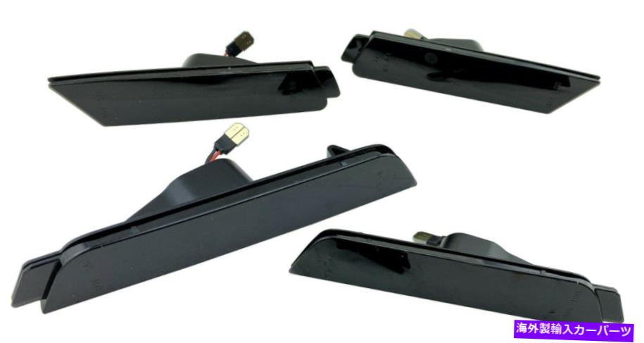 サイドマーカー シボレーカマロ2010 2012 2013 2014 2015のフロントリアLEDサイドマーカーライト Front Rear LED Side Marker Lights FOR Chevy Camaro 2010 2011 2012 2013 2014 2015【並行輸入品】