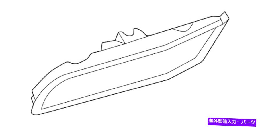 サイドマーカー 本物のポルシェサイドマーカーランプ992-945-062-C Genuine Porsche Side Marker Lamp 992-945-062-C【並行輸入品】