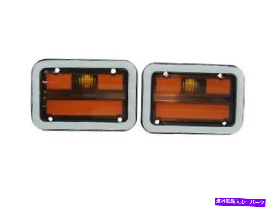 サイドマーカー PG Classic 1215-71L 1971 Dodge Charger Sideマーカーフロントレンズとハウジング PG Classic 1215-71L 1971 Dodge Charger Side Marker Front Lenses &Housing【並行輸入品】