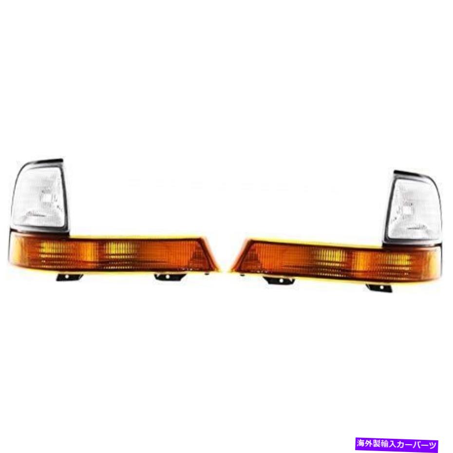 サイドマーカー フォードレンジャーパーキングシグナルマーカーライトユニット1998 1999 2000ペアドライバーA ... For Ford Ranger Parking Signal Marker Light Unit 1998 1999 2000 Pair Driver a...【並行輸入品】