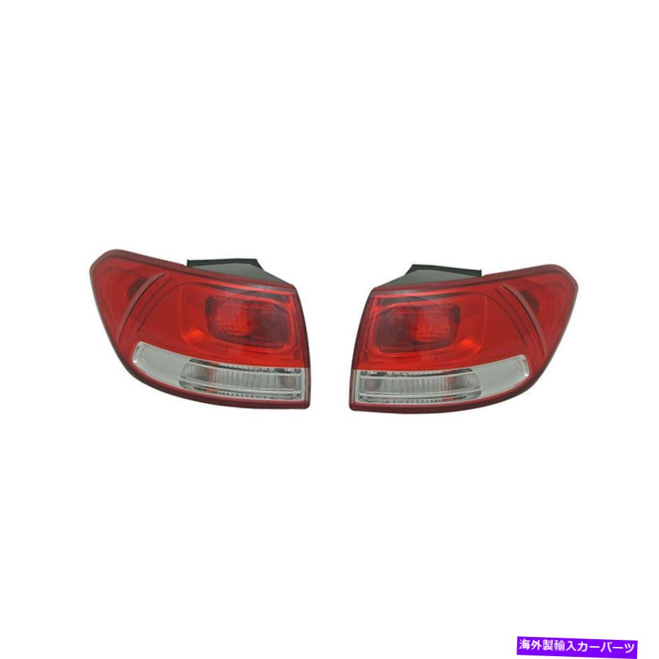 サイドマーカー 新しいテールライトペアフィットキアソレントエクスL LX 2016-2017 92401-C6000 KI2805119 NEW TAIL LIGHT PAIR FITS KIA SORENTO EX L LX 2016-2017 92401-C6000 KI2805119【並行輸入品】