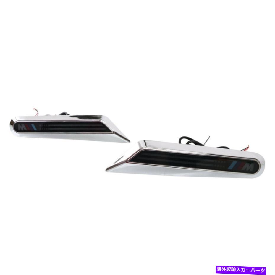 サイドマーカー ペアフェンダーサイドマーカーランプSignal Light Left＆Right Fit for BMW 2004-2017 Pair Fender Side Marker Lamps Signal Light Left & Right Fit For BMW 2004-2017【並行輸入品】