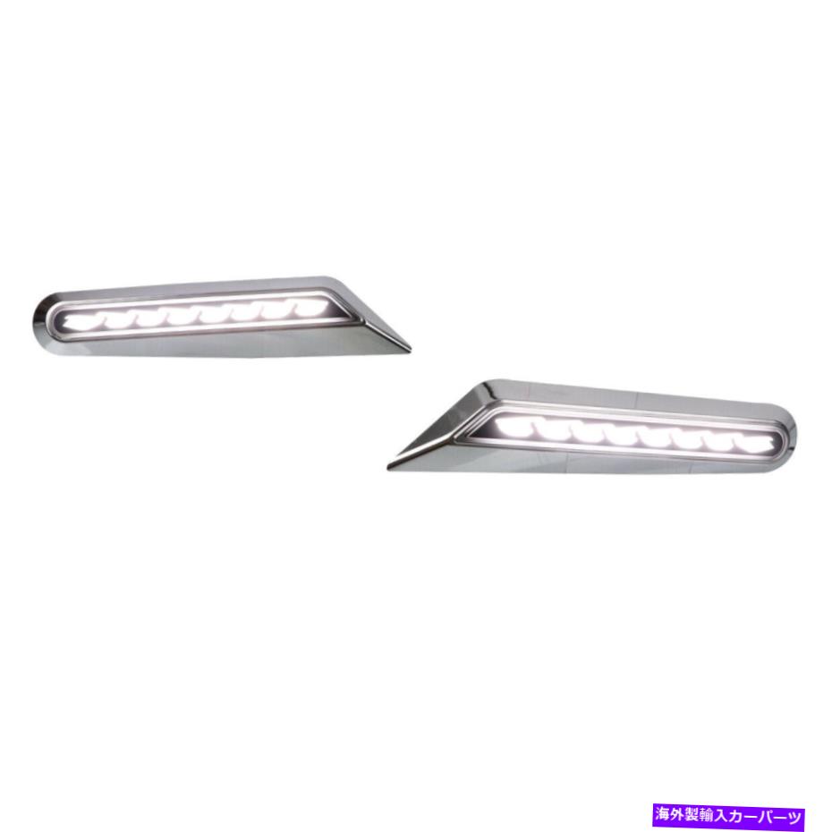 サイドマーカー ペアフェンダーサイドマーカーランプターンシグナルライト左と右BMW 2004-2017 Pair Fender Side Marker Lamp Turn Signal Light Left & Right For BMW 2004-2017【並行輸入品】