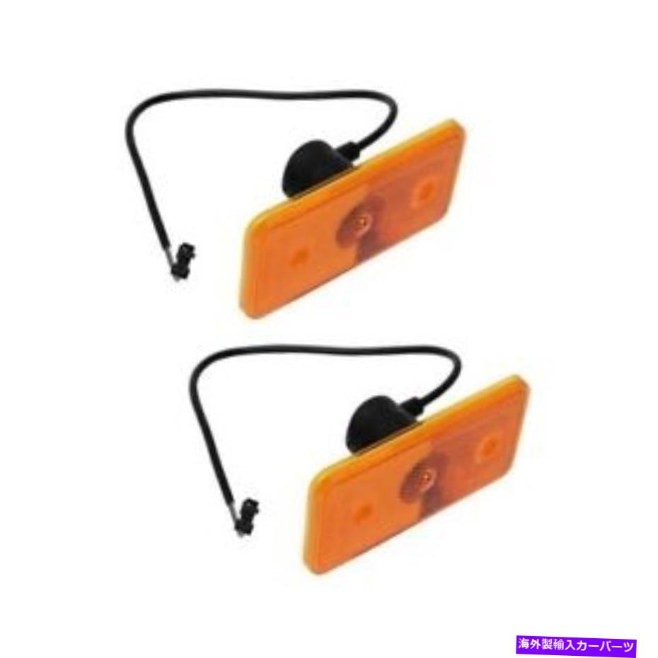 サイドマーカー メルセデスW463用の2つのフロントサイドマーカーライトの本物のOEMペアセット Genuine OEM Pair Set of 2 Front Side Marker Light for Mercedes W463【並行輸入品】
