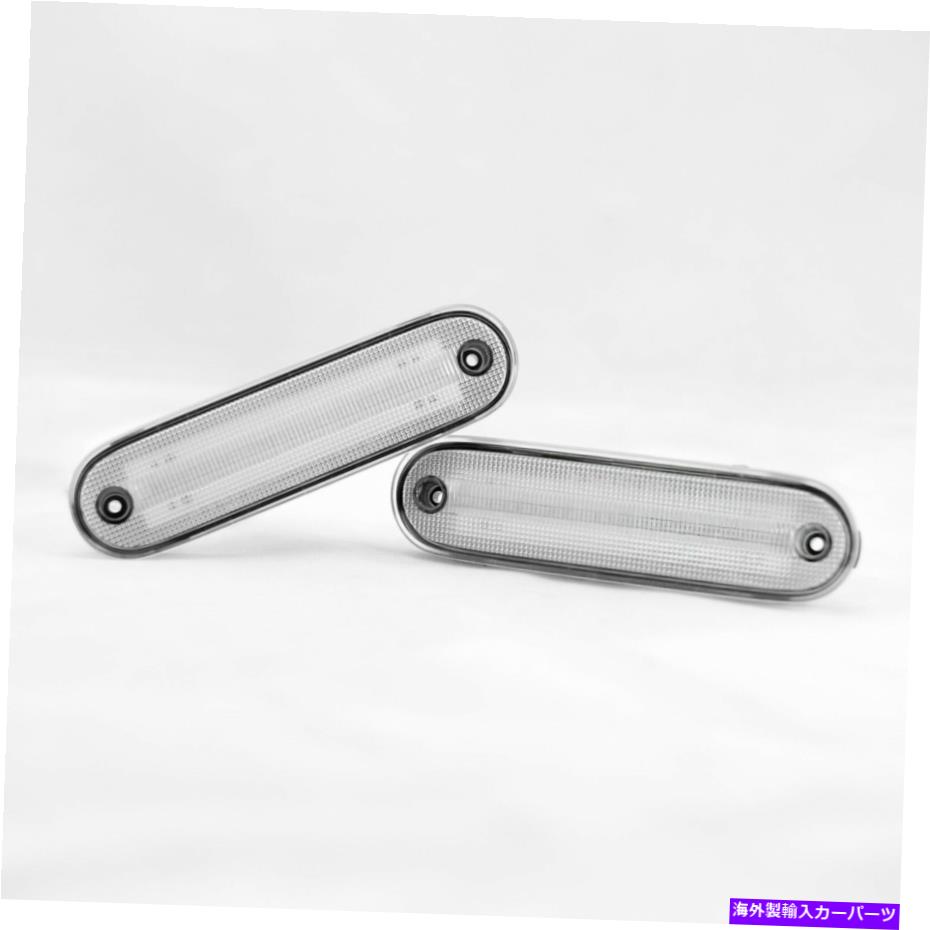 サイドマーカー Mazda Miata MX -5のMiataクリアLEDサイドマーカー-4のセット Miata Clear LED Side Markers for Mazda Miata MX-5 - Set of 4【並行輸入品】
