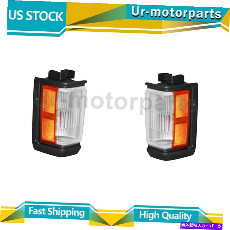 サイドマーカー TYCサイドマーカーライトアセンブリ2xは日産D21に適合します TYC Side Marker Light Assembly 2x Fits Nissan D21【並行輸入品】