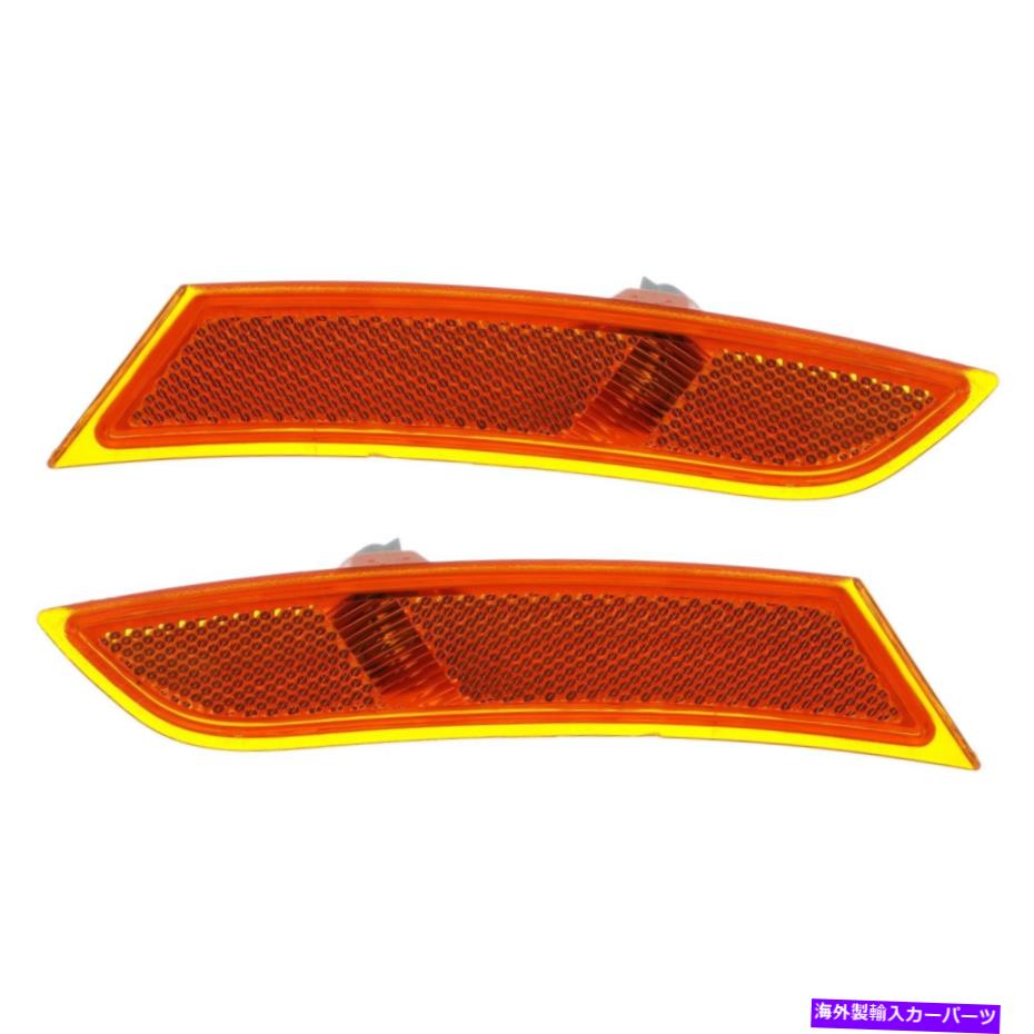 サイドマーカー OEM新しい右側と左側マーカーライトランプセット13-17 XTS 20874071 20874072 OEM NEW Right & Left Side Marker Light Lamp Set 13-17 XTS 20874071 20874072【並行輸入品】