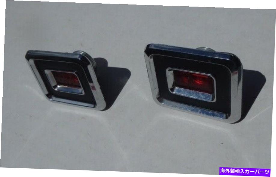 サイドマーカー Mopar Nos 1968クライスラーインペリアルリアサイドマーカーライトペア NOS 1968