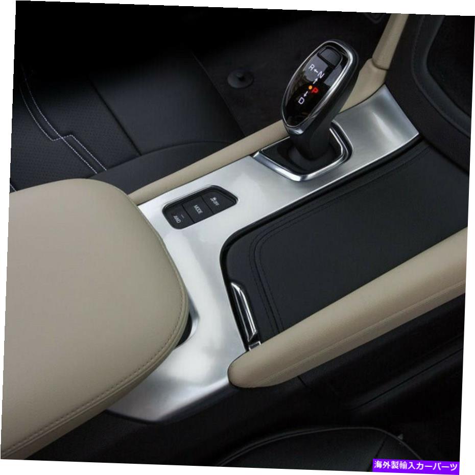 trim panel CADILLAC XT5 LHD 2016-2021用のカーABS CHROME 1 PCSギアシフトパネルトリムカバー Car ABS Chrome 1 Pcs Gear Shift Panel Trim Cover For Cadillac XT5 LHD 2016-2021【並行輸入品】