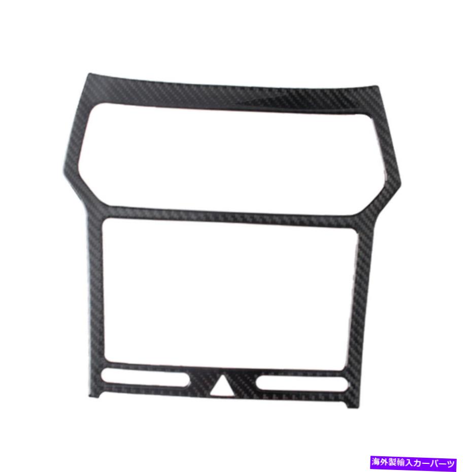 trim panel Ford Explorer 6PC用の車両ナビゲーションパネルフレームカーボンファイバーステッカーデカール Vehicle Navigation Panel Frame Carbon Fiber Sticker Decals For Ford Explorer 6PC【並行輸入品】