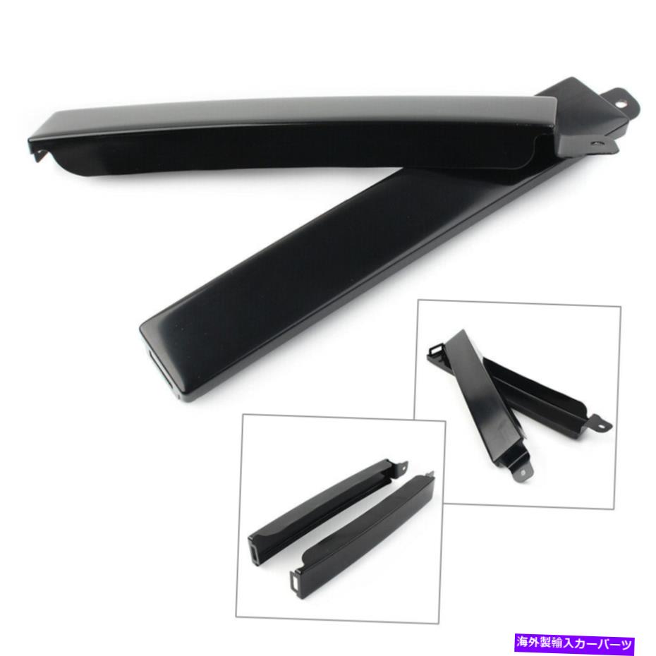 trim panel トヨタのための2xフロントバプマーヘッドライトフィラートリムパネル96-02 4runnerブラック 2x Front Bupmer Headlight Filler Trim Panels For Toyota 96-02 4RUNNER Black【並行輸入品】