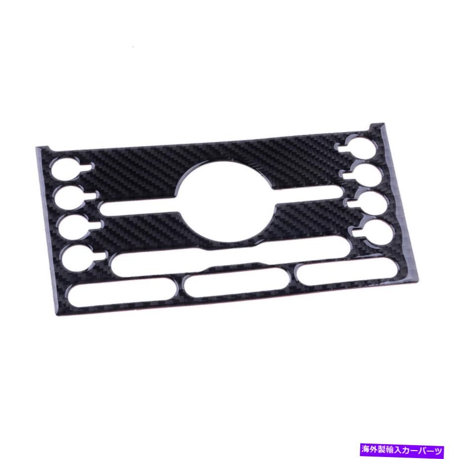 trim panel Ford Explorer 2013-2019に適したカーボンファイバーエアコンパネルトリムフィット Carbon Fiber Air Condition Panel Trim Fit For Ford Explorer 2013-2019【並行輸入品】