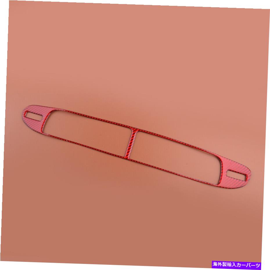 trim panel シボレーカマロのレッドカーボンファイバーエアベントACパネルカバートリムフィット2010-15 Red Carbon Fiber Air Vent Ac Panel Cover Trim Fits For Chevrolet Camaro 2010-15【並行輸入品】