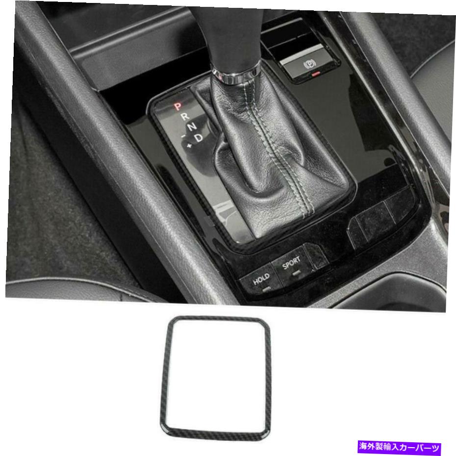 trim panel ジープコンパス2022 ABSカーボンファイバーインテリアギアパネルシフトリングカバートリム用 For Jeep Compass 2022 ABS Carbon Fiber Interior Gear Panel Shift Ring Cover Trim【並行輸入品】