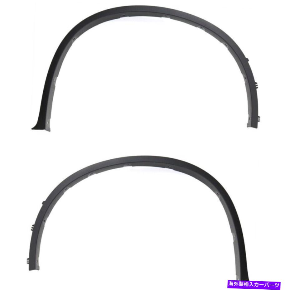 trim panel 2 LH＆RH X6ペアの新しいフェンダーフレアモールディングトリムホイールオープニングモールディングセットセット New Fender Flares Moulding Trim Wheel Opening Molding Set of 2 LH & RH X6 Pair【並行輸入品】