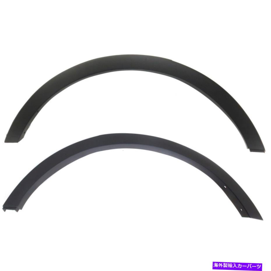 trim panel 2013-2016 Ford Escape Rear左＆右2pcのフェンダートリムセット Fender Trim Set For 2013-2016 Ford Escape Rear Left & Right 2Pc【並行輸入品】