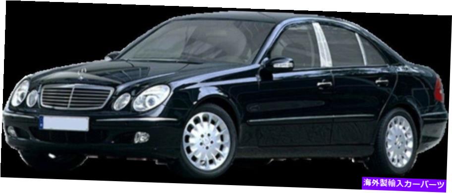 trim panel QAA PP96061ステンレス鋼の柱ポストトリム1996-2002 Eクラスのための6 PCセット QAA PP96061 Stainless Steel Pillar Post Trim 6 Pc Set For 1996-2002 E Class【並行輸入品】