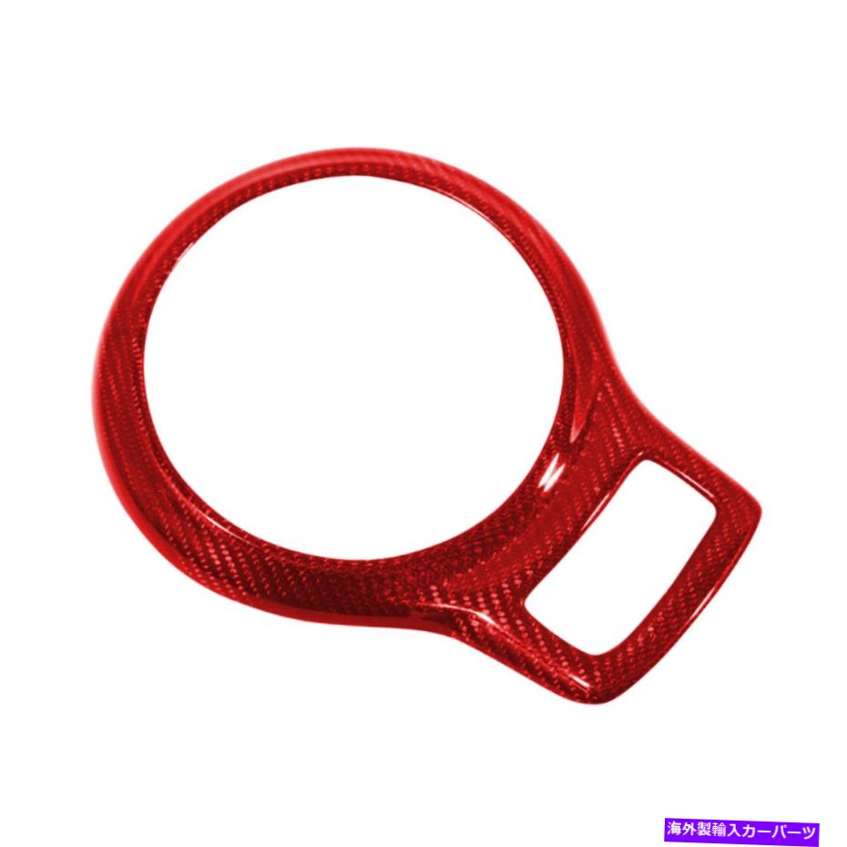 trim panel レッドギアシフトボックスノブパネルカバートリムスバルBrz Scion FR-S 2012-2019にフィット Red Gear Shift Box Knob Panel Cover Trim Fit For Subaru BRZ Scion FR-S 2012-2019【並行輸入品】