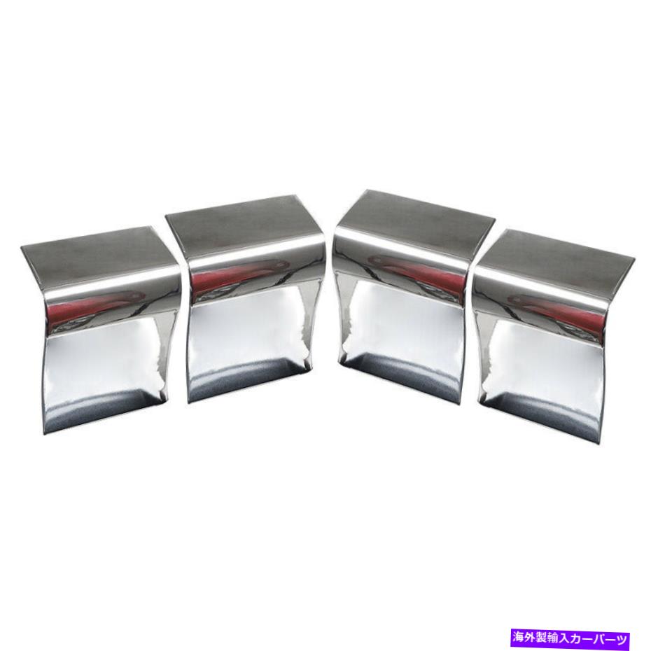trim panel 4xcarシルバーインテリアドアハンドルパネルカバートリムフォードF150 2015-20に適しています 4xCar Silver Interior Door Handle Panel Cover Trim Fit For Ford F150 2015-20 New【並行輸入品】