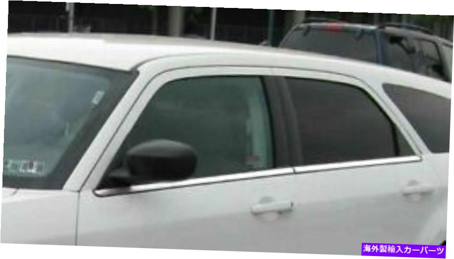 trim panel 2005年から2008年のダッジチャージャーウィンドウシルトリムステンレス鋼4PC For 2005-2008 Dodge Charger Window Sill Trim Stainless Steel 4PC【並行輸入品】
