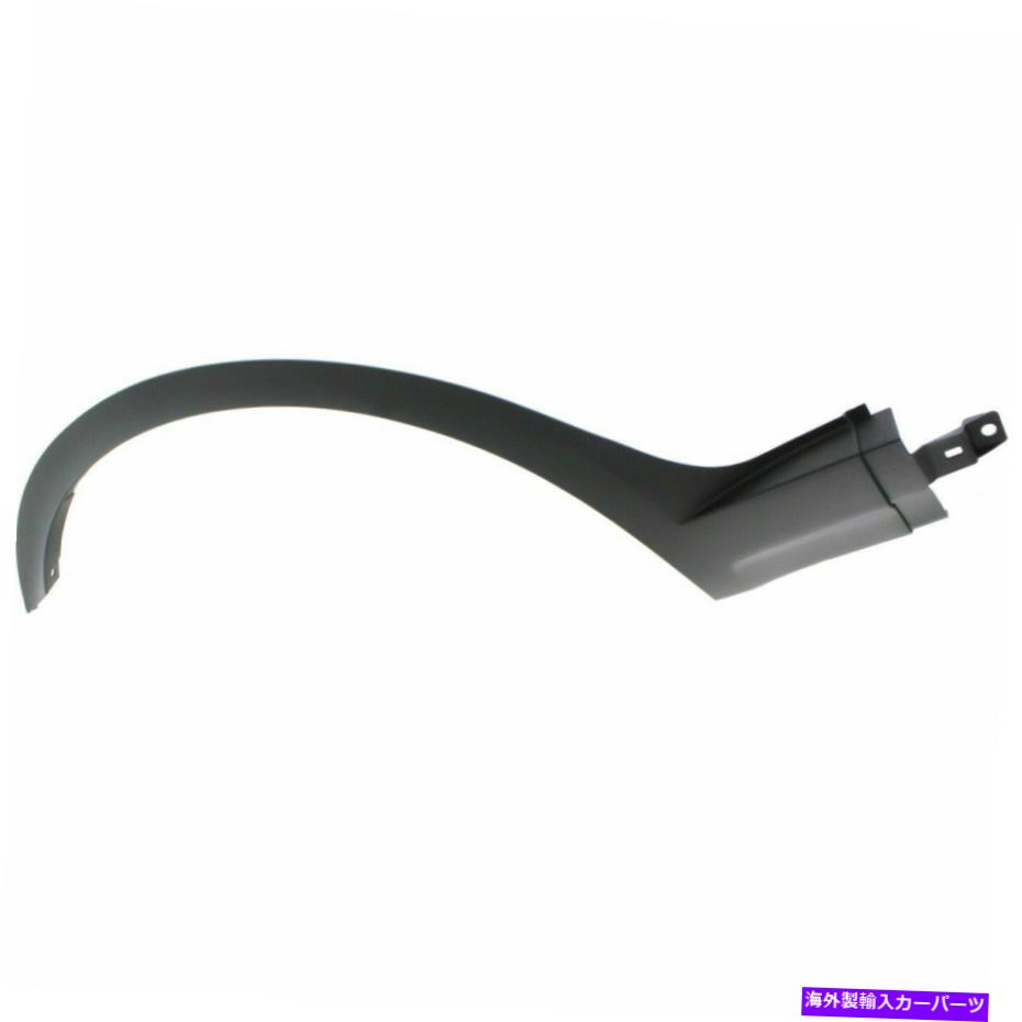 trim panel 2007-10 BMW X3 BM1290104用の新しいフロント左側のホイールオープニングモールディングテクスチャー New Front Left Side Wheel Opening Molding Textured For 2007-10 BMW X3 BM1290104【並行輸入品】