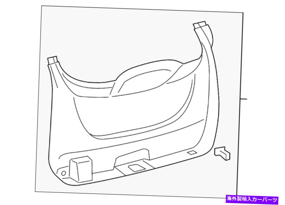 trim panel 本物のフォード下位トリムパネルGJ5Z-7842906-AD Genuine Ford Lower Trim Panel GJ5Z-7842906-AD【並行輸入品】