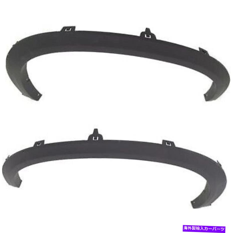 trim panel 2つのフェンダートリムのペアセットフロント左と右LH＆RH BM1291106、BM1290106 Pair Set of 2 Fender Trims Front Left-and-Right LH & RH BM1291106, BM1290106【並行輸入品】