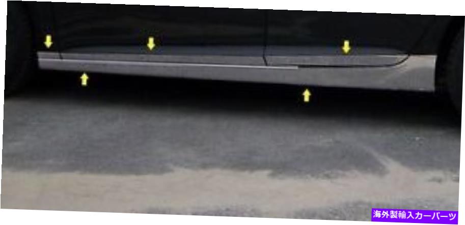trim panel シボレーマリブ13-15ポリッシュされたステンレスクロム大きなロッカーパネルトリム10pcs FITS CHEVY MALIBU 13-15 POLISHED STAINLESS CHROME LARGE ROCKER PANEL TRIM 10PCS【並行輸入品】