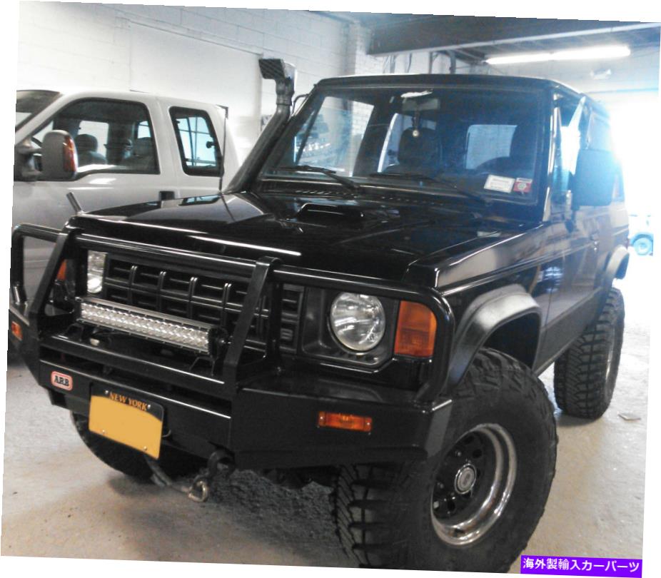 trim panel DodgeRaiderMK1、2ドア用のフェンダーフレアホイールアーチ Fender flares wheel arches for DODGE RAIDER MK1, 2-door【並行輸入品】