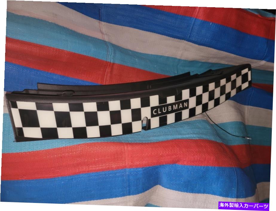 trim panel 08-14ミニクーパーワークJCWクラブマンR55トランクトリムパネルチェッカーカバーOEM LED 08-14 MINI COOPER WORKS JCW CLUBMAN R55 TRUNK TRIM PANEL Checker COVER OEM LED【並行輸入品】