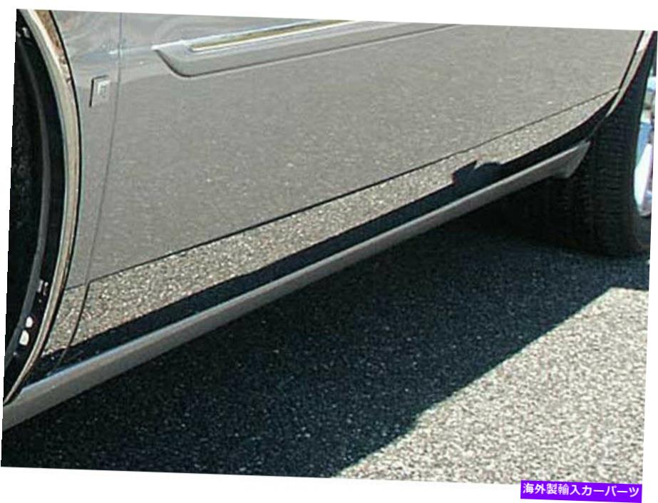 trim panel ステンレスロッカーパネルトリム8PCフィット2006-2011キャデラックDTS Stainless Rocker Panel Trim 8Pc Fits 2006-2011 Cadillac DTS【並行輸入品】