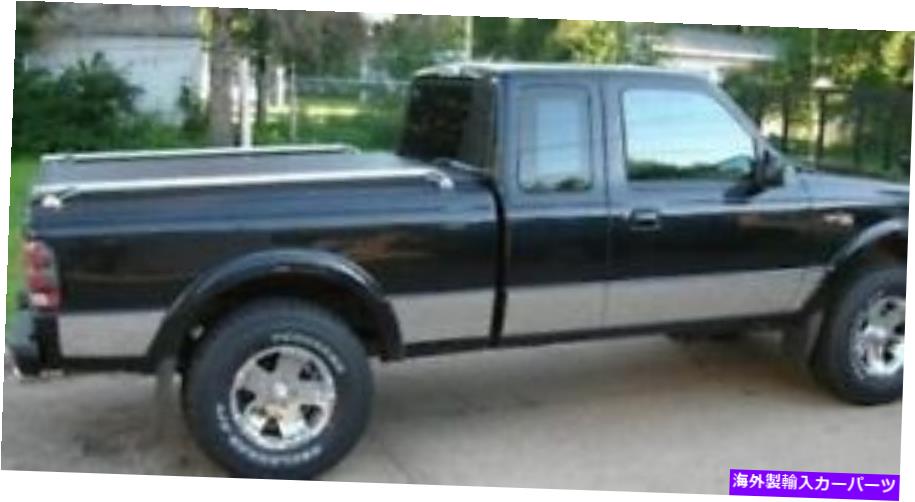 trim panel 93-2004フォードレンジャーエクステンデッドキャブ4WDショートベッドステンレススチールロッカーパネルトリム 93-2004 Ford Ranger Extended Cab 4WD Short Bed Stainless Steel Rocker Panel Trim【並行輸入品】