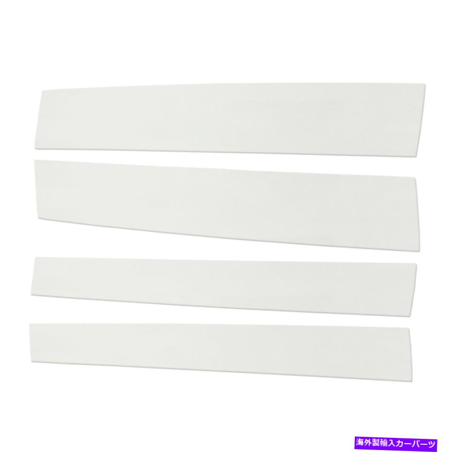ドアピラー トヨタツンドラのためのステンレス鋼のクロムドア柱ポストトリム2007-2021 Stainless Steel Chrome Door Pillar Post Trim for Toyota Tundra 2007-2021【並行輸入品】