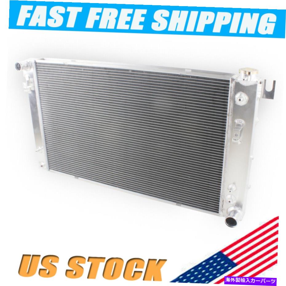 Radiator 1994年から2002年のダッジRAM 1500 3500 5.9L 5.2L V8 V6の3列アルミニウムラジエーター 3 Rows Aluminum Radiator For 1994-2002 Dodge Ram 1500 2500 3500 5.9L 5.2L V8 V6【並行輸入品】