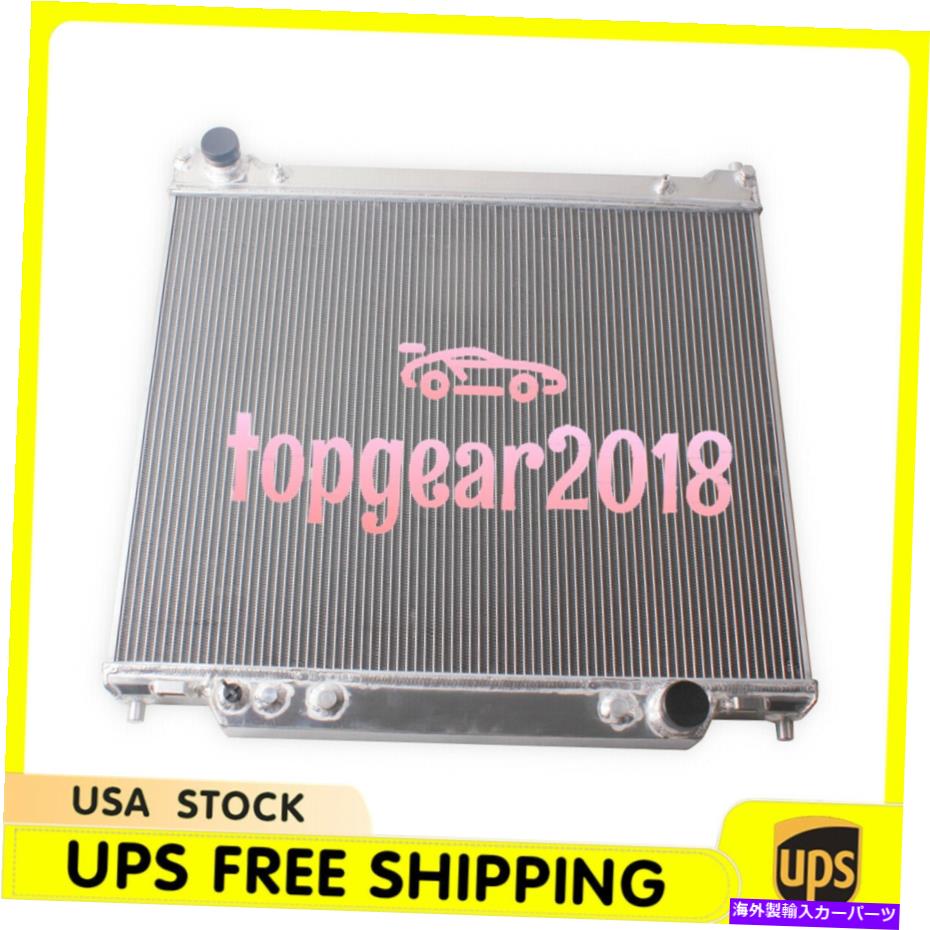 Radiator 1995年の3列のフルアルミニウムコアラジエーターFord F-350 Eddie Bauer V8 7.3Lエンジン 3 Row Full Aluminum Core Radiator For 1995 Ford F-350 Eddie Bauer V8 7.3L Engine【並行輸入品】