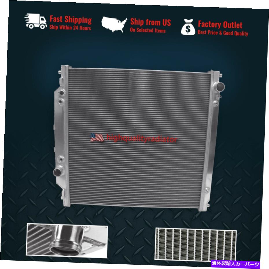 Radiator 2005年から2007年のフォードF-450スーパーデューティ6.0L 6.8Lのすべてのアルミニウムラジエーター All Aluminum Radiator For 2005-2007 Ford F-450 Super Duty 6.0L 6.8L AT【並行輸入品】