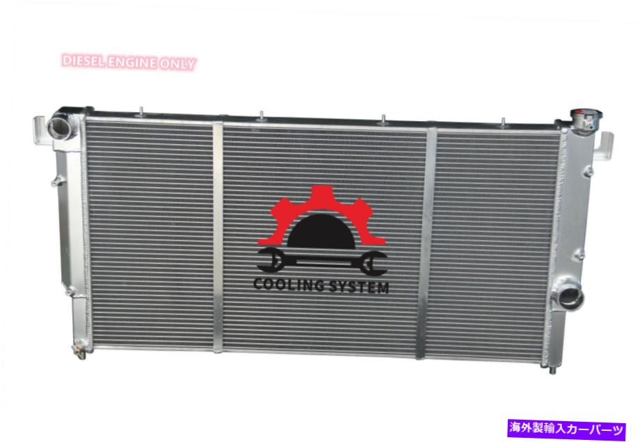 Radiator フィット94 95 96-02ダッジRAM 2500,3500 5.9L L6カミンズターボディーゼル3列ラジエーター Fit 94 95 96-02 Dodge Ram 2500,3500 5.9L L6 Cummins Turbo Diesel 3 Rows Radiator【並行輸入品】