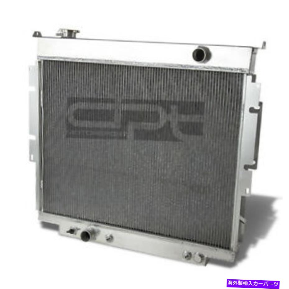 Radiator 83-94 F-250/F350/F250/FスーパーデューティV8ディーゼルアルミニウム3列レーシングラジエーター For 83-94 F-250/F350/F250/F Super Duty V8 Diesel Aluminum 3-Row Racing Radiator【並行輸入品】