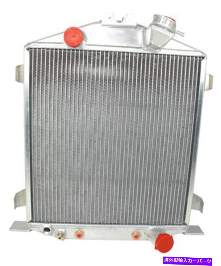 Radiator 新しい1932年フォードLo-Boyダウンフローアルミニウムラジエーター、トランスミッションクーラー、ストリートロッド NEW 1932 FORD LO-BOY DOWNFLOW ALUMINUM RADIATOR,TRANSMISSION COOLER,STREET ROD【並行輸入品】