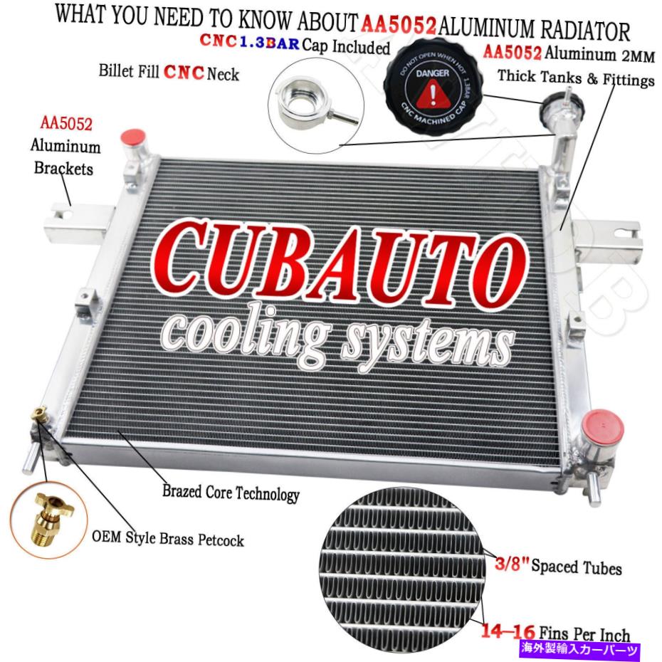 Radiator ジープグランドチェロキーwj/wgラレドリミテッド4.7L V8 1999-2005の3列ラジエーター 3 Row Radiator For JEEP GRAND CHEROKEE WJ/WG Laredo Limited 4.7L V8 1999-2005【並行輸入品】