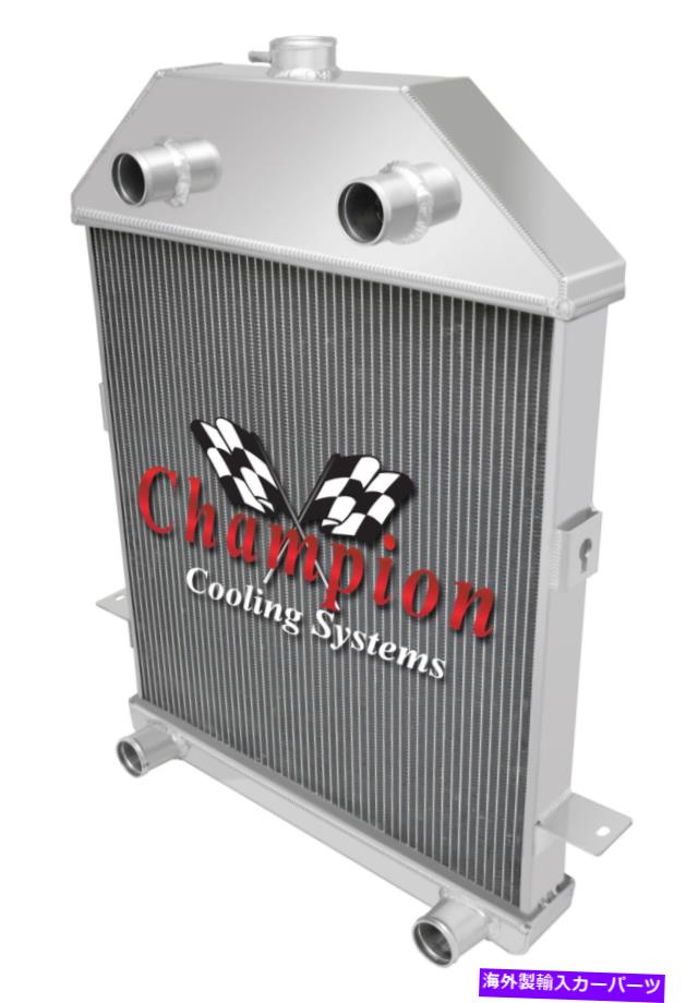 Radiator 1941年のフォードトラックのフラットヘッド構成のための3列のアライアントチャンピオンラジエーター 3 Row Alliant Champion Radiator for 1941 Ford Truck Flathead Configuration【並行輸入品】