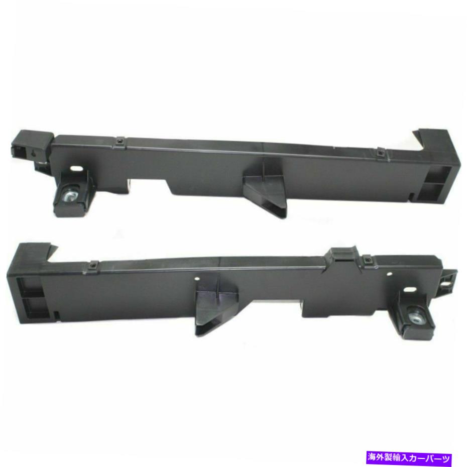 Radiator 2 LHおよびRHサイドラジエーターサポートアセンブリのセットフィットエクスプローラーマウンテニア Set Of 2 LH And RH Side Radiator Support Assembly Fits Explorer Mountaineer【並行輸入品】