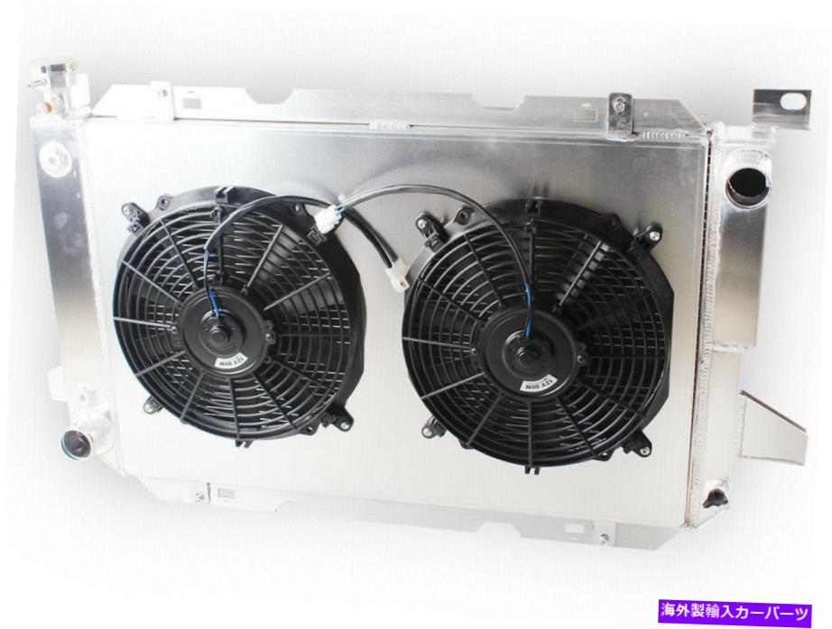 Radiator 3ROWアルミニウムラジエーターシュラウドファン1985-1997 FORD F250 F350 F150 BRONCO V8 3Row Aluminum Radiator Shroud Fan For 1985-1997 Ford F250 F350 F150 Bronco V8【並行輸入品】