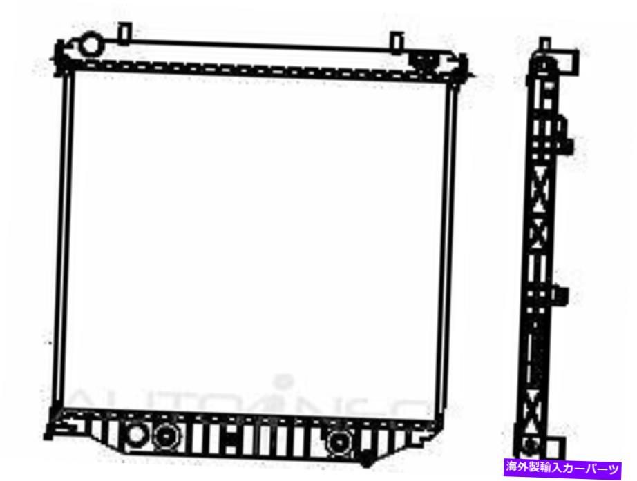 Radiator Holden Colorado RG 2.8L LWN LWHディーゼル12-21 578x638x26のプロテックスラジエーター PROTEX Radiator FOR HOLDEN COLORADO RG 2.8L LWN LWH DIESEL 12-21 578x638x26【並行輸入品】