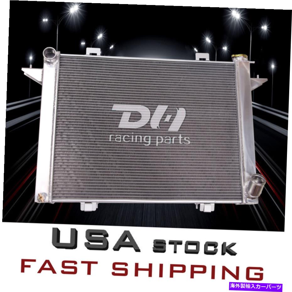 Radiator ダッジD250 D350 W250 W350 5.9Lディーゼル1989-1993 1990ポリッシュされた3列のラジエーター 3 Row Radiator for Dodge D250 D350 W250 W350 5.9L Diesel 1989-1993 1990 Polished【並行輸入品】