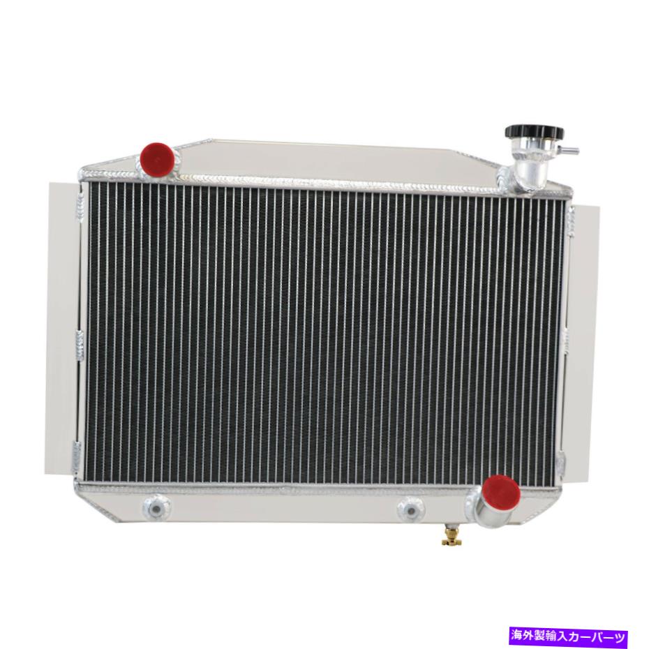 Radiator 1955-1960の3列アルミニウムラジエーターシボレーコルベットC1 4.6L V8 AT/MT NEW 3 Row Aluminum Radiator for 1955-1960 Chevrolet Corvette C1 4.6L V8 AT/MT New【並行輸入品】